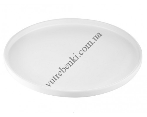 Тарілка обідня Ardesto Trento, 26,5 см, біла, кераміка